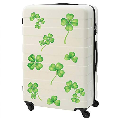 BONANA 4 Sheets St.Patrick's Day Decorations Shamrock Decal Window Clings Decal Clover Wall Stickers for Door Showcase Mural Home Office School Decorations Party Supplies