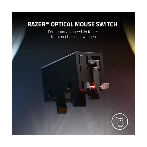 Razer Basilisk V2 - FPS Gaming Mouse (Gaming Mouse with New 20,000 DPI Focus + Optical Sensor, 5G, Removable Dpi Switch…