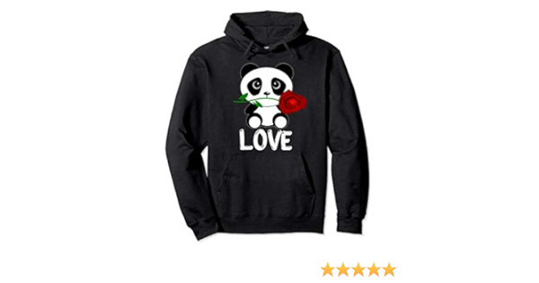 panda rose sweatshirt