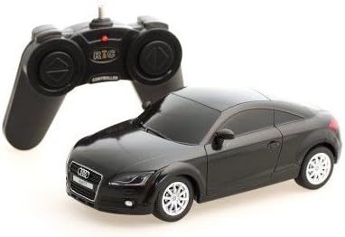 1:24 Scale Audi TT Black Radio Remote Control Car