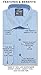 Formal Shirts Fitted Mens Solid Color Dress Shirt or Tuxedo Shirt, 100 Percent Luxe Microfiber, Spread Collar