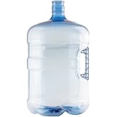 New Wave Enviro BPA Free PET Bottle, 5-Gallon Capacity, Crown Top (cap not included), Designed for Durability with Integrated Handle