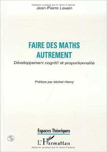 Faire Des Maths Autrement Développement Cognitif Et - 
