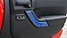 Blue ABS Interior Door Handle Cover Trim for 2011-2018 Jeep JK Wrangler Unlimited 4-Door - 4PCS/Set