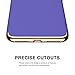 iPhone 7 Plus Case RANVOO Stylish Slim Hard Case with 3 Detachable Parts for Apple iPhone 7 Plus, PURPLE (New Colorway May 2017), [CLIP-ON]