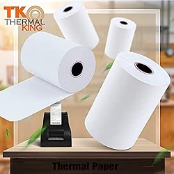TK Thermal King, 3-1/8" x 119' Thermal Paper Cash