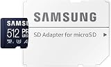 Samsung PRO Ultimate 512GB microSD Card UHS-I U3 200MB/s Read 130MB/s Write SD view 2