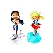 Mattel DC Super Hero Girls Mini Figure -- Wonder Woman and Supergirl Figure Set (Minifigures Pack)