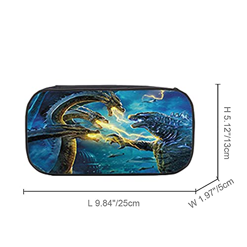 MATMO Monster Dragon Backpack and Lunch Bag Set for Boys, School Backpacks Shoulder Bag Pencil Case (Monster Dragon Backpack Set 13)