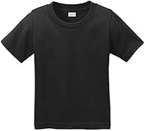 Joe's USA(tm) Toddler Tees Soft and Cozy Cotton T-Shirt Size-2T,Jet Black