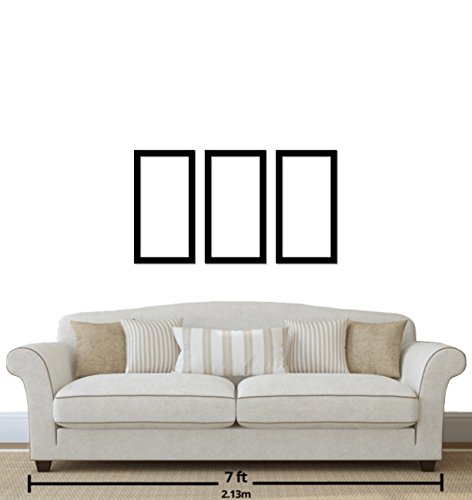 Creative Picture Frames 11x22-inch Black Newspaper Frame with Glass Face to Hold 11 x 22" Assorted Media Includes Installed Wall Hangers