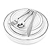Stately Elegance Designs 300 Piece Silver Plastic Silverware Set – Includes Forks, Knives and Spoons – Silver Cutlery – Heavy Duty Durable Disposable Flatware Set