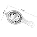 Egg Separator Egg White Yolk Filter Separator 304 Stainless Steel Egg Sieve Kitchen Gadget Cooking