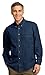 Port & Company Mens Long Sleeve Value Denim Shirt, Faded Blue, XX-Large