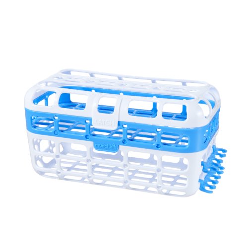 Munchkin High Capacity Dishwasher Basket, Colors May Vary
