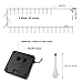 Solar String Lights, 21.3feet 30 LED Water Drop Fairy Lights with 8 Modes, Outdoor Waterproof Solar Powered Lights for Patio, Garden, Lawn, Path, Party and Home Decorations, Multi Color