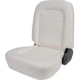 ProCar by Scat 80-1550-54R Beige Vinyl Racing Classic Low Back Recliner Right Seat