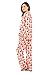 Ashford & Brooks Women's Long Sleeve Minky Micro Fleece Pajama Set