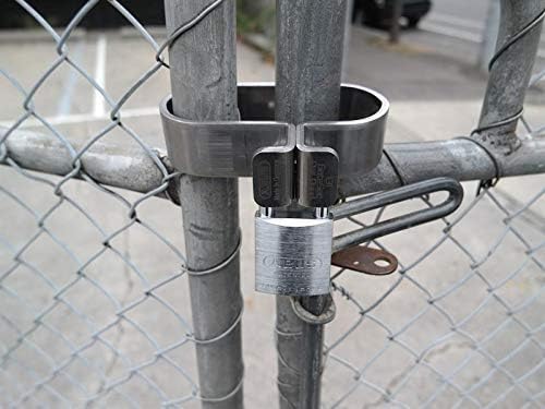 Porte-cadenas - ABUS - 131/140 GateSec - Protection clôtures de chantier - Acier cémenté - Anti-corrosion - Image 4