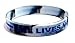 3 Pack of ALL LIVES MATTER with Thin Blue Line Rubber Wristband Silicone Bracelet