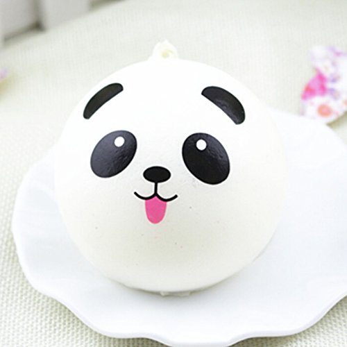 Coscosx 3.3inch diameter middle size panda bun bread ke…