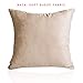 Merrycolor The Office Sequin Pillow Cover Dwight Schrute Magic Reversible Mermaid Throw Pillow Cover for Couch Decorative Cushion Cover Gifts 16 x 16 Inches (D Black)