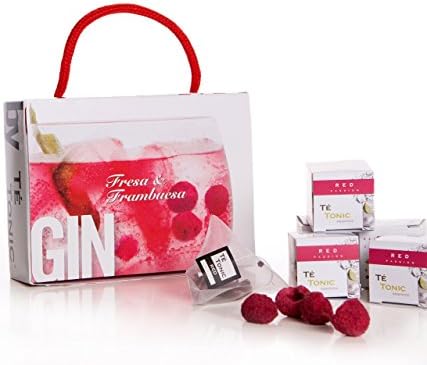 Te Tonic Gin and Tonic Infusions - Strawberry and Raspberry Flavored Cocktail Infusion Kit for Bars/Restaurants and Hotels | Gin Gift Set