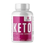 Keto Diet Pills - Weight Loss Formula with BHB Ketones - Promotes Ketosis, Enhanced Energy and Focus - 60 Capsules