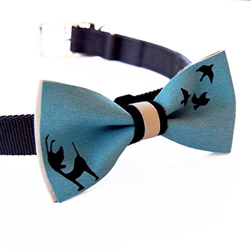 Pet Me With Love "The Park" Bow Tie - Bluegrass Style 2 - Large