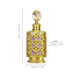 MEHOFOND 12ml Vintage Perfume Bottles Empty