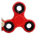 Fidget Spinner Toys Hand Spinner Stress Reducer Aluminum Alloy Bearing Anti Anxiety ADD, ADHD, Autism Adult Children Kids 360 Spinner Helps Focusing Fidget Toys EDC Focus Toy (Red)
