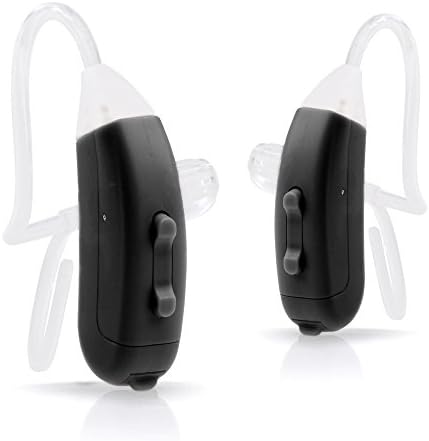 LifeEar Hearing Amplifier (PAIR) - Doctor and Audiologist Designed - All Digital - Volume Control - Background Noise Reduction - 4 Programs - Almost Invisible - More Affordable Than Siemens, Phonak