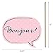 Big Dot of Happiness Paris, Ooh La - Paris Themed Photo Booth Props Kit 20 Count