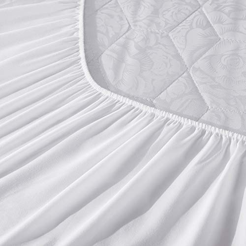 image for MoMA Mattress Pad - 60”x80” Queen Mattress Pad - 8-21” Deep Pock