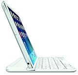 Logitech 920-006260 Ultrathin Magnetic Clip-On Keyboard Cover for iPad Mini & Mini with Retina Display - Silver