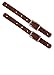 Weaver Leather unisex child Children Spur Straps, Sunset, 5 8 Childs US