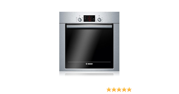 Bosch HBA42R451E - Horno (62L, 3580W, Eléctrico, Incorporado, Acero  inoxidable, Giratorio) : Amazon.es: Grandes electrodomésticos