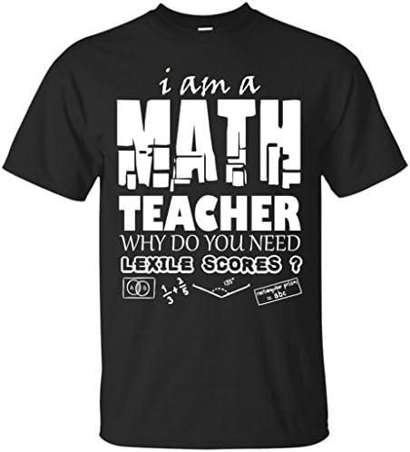 Math Teacher Tee - I Am A Math Teacher What Is Your Superpower Clothing (XXL, Unisex Black)