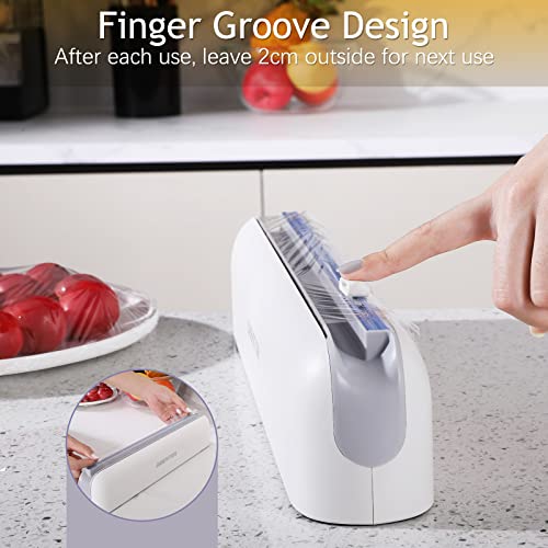 Plastic Wrap Dispenser with Cutter,Plastic Food Wrap Dispenser with