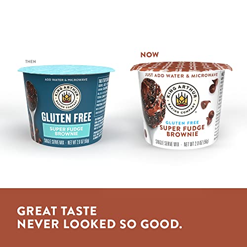 King Arthur Gluten-Free Single Serve Super Fudge Brownie Mix