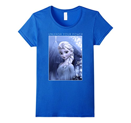 Womens disney frozen elsa unleash your power poster gra…