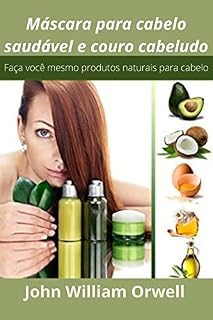 Livro Máscara para cabelo saudável e couro cabeludo