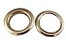 Large Nickel Metal Curtain Drapery Hardware Supplies #12 - 1 9/16 inch Inner Diameter Decorative Grommet/Rings w/Washer Eyelet Lot of 10 / 25 / 50 / 100 pcs (Pack of 10)