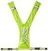 Nathan Bandolier Reflective Vest, Safety Yellow, One Size