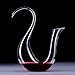 Le Sens Amazing Home Swan Wine Decanter 100% Hand Blown Lead-free Crystal Glass, Prepackaged Red Wine Carafe, Mother's Day Wine Gift, Wine Accessories, Gift Box Wrapped and Free Cleaning Beads Set