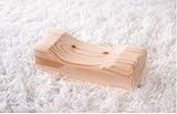 Natural Hinoki Cypress Rectangle Wooden Pillow