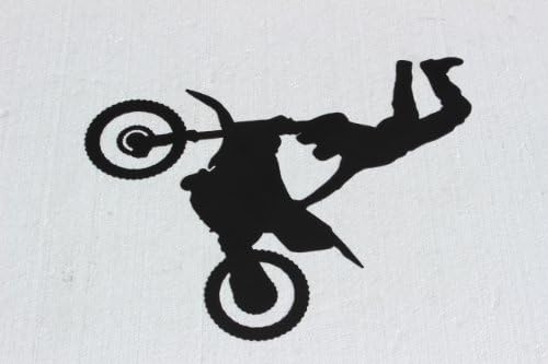 Motocross Dirtbike Freestyle Seat Grab Metal Wall Sign