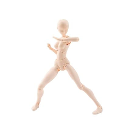 ASOSMOS Figuarts Body Chan Weibliche Kun Männliche PVC Körper Kun Action Figure Sammeln Modell Spielzeug für SHF