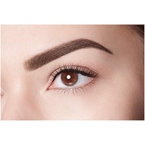 L’OREAL PARIS UNBELIEVA-BROW LONGWEAR WATERPROOF TINTED BROW GEL, SMUDGE-RESISTANT, TRANSFER- PROOF, QUICK DRYING, EASY AND QUICK APPLICATION WITH PRECISE BRUSH, BLACK, 0.15 FL. OZ.