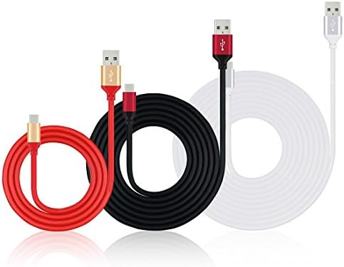 Micro USB Cable, MIVINE 3 Pack 10ft 6ft 3ft Android Charger Cable Micor USB to USB 2.0 Data Fast Charging Cord for Samsung Galaxy, Nexus, ZTE, Huawei, LG, Sony, HTC, Kindle, Nokia, Motorola and more
